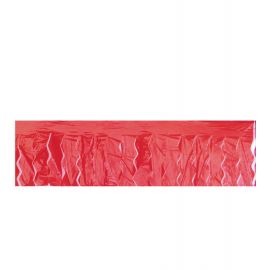 Fleco plastico 25m rojo