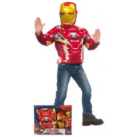 Disfraz iron man camisa musculo