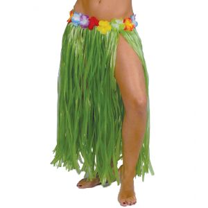 Falda hawaiana verde