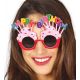 Gafas happy birthday rosas