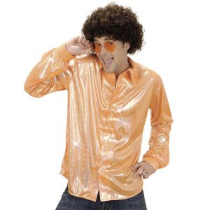 Camisa naranja holografica