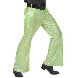 Pantalon verde holografico