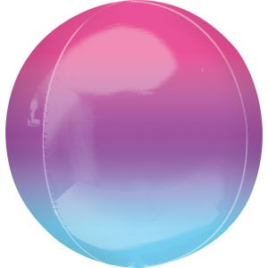 Globo helio esfera degradada lila