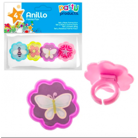 Anillos flor 4 und