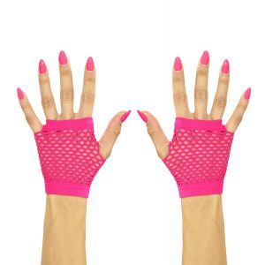 Guantes rosa fluor