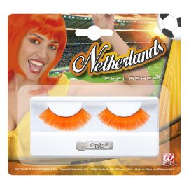 Pestañas naranjas Holanda 