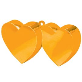 Peso doble corazon naranja