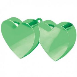 Peso doble corazon verde