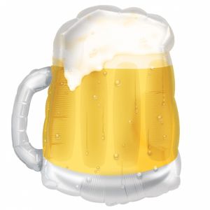 Globo helio jarra de cerveza
