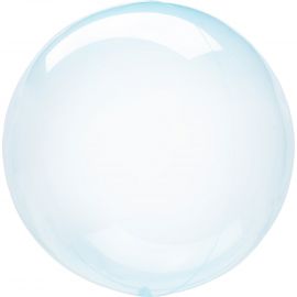 Globo burbuja cristal azul