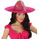 Sombrero mejicano rosa