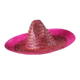 Sombrero mejicano rosa