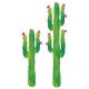 Set decoracion cactus 180 y 120