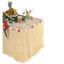 Decoracion mesa tropical 275x75