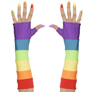 Guantes arcoiris