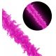 Boa plumas rosa fluorescente