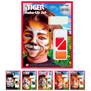 Set maquillaje infantil animales surt