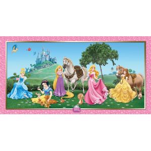 Decoracion pared princesas disney