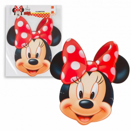 Caretas minnie 6 unidades