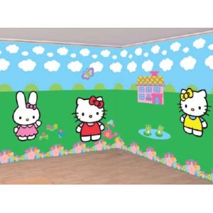 Kit decoracion hello kitty 