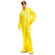 Disfraz cocinero con mono amarillo 