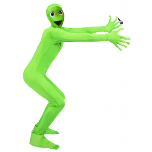 provocar Mente Gracia Disfraz Alien verde dame tu cosita