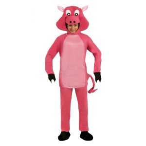 Disfraz cerdo rosa ad