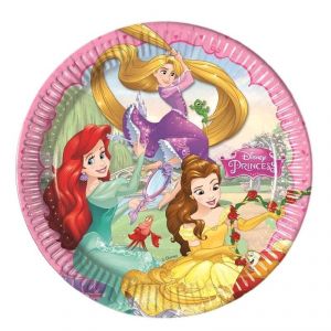 Platos princesas disney (8 unid.)