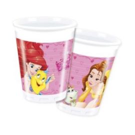 Vasos princesas disney (8 unid)