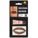 Tatuaje labios arlequin