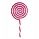 Piruleta lollipop rosa 22cm 