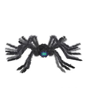 Araña negra animada 90cm