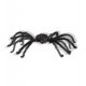 Araña negra gigante animada 165cm