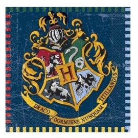 Servilletas harry potter hogwart pack 16