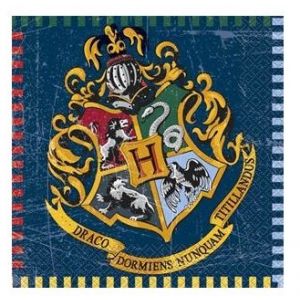 Servilletas harry potter hogwart pack 16