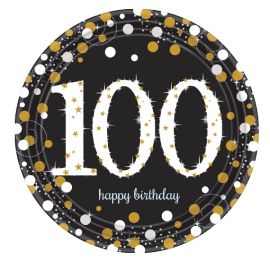 Platos celebracion 100 cumple