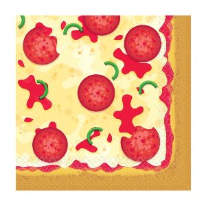 Servilletas pizza pack 16