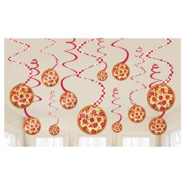 Kit decoracion espirales pizza