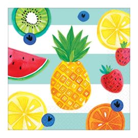 Servilletas frutas tropicales pack 16