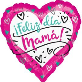 Globo helio feliz dia mama