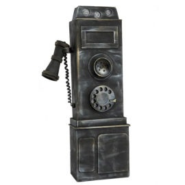 Telefono vintage con luz y sonido