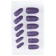 Uñas 12 ud violetas 