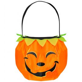 Bolsa calabaza truco o trato