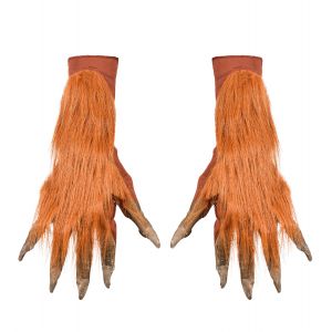 Guantes hombre lobo con pelo