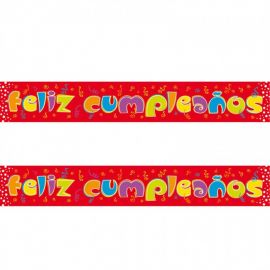 Banderin feliz cumple 2 und