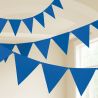 Banderin plástico azul 10 m