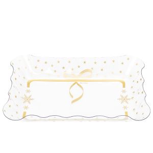 Bandeja navidad gold 20x30