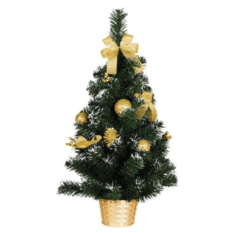 Árbol de Navidad Nevado Artificial Elegante - Barujhaba