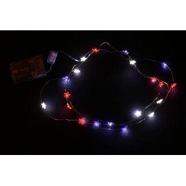 Luces led estrellas multi 2m