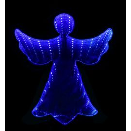 Angel luz infinita 20cm azul